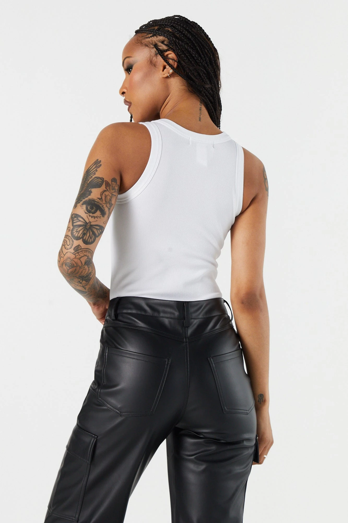 Seamless Ribbed Crewneck Bodysuit 14 Seamless Ribbed Crewneck Bodysuit - Image 12