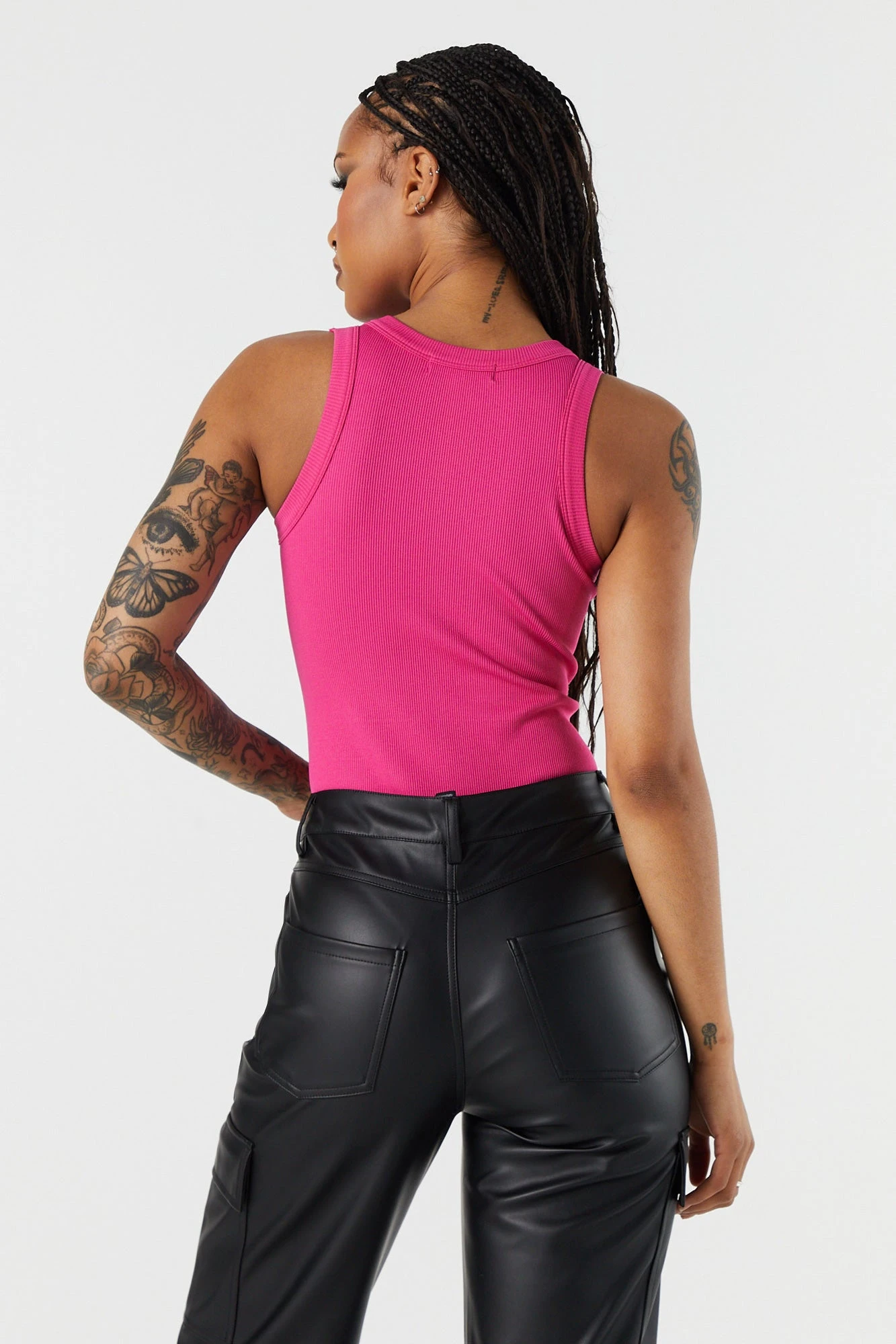 Seamless Ribbed Crewneck Bodysuit 4 Seamless Ribbed Crewneck Bodysuit - Image 2